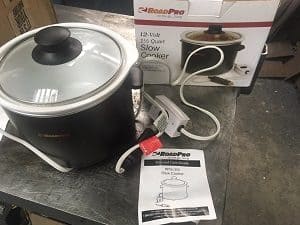 RoadPro 12V 1.5-Qt. Slow Cooker  Slow cooker, Crock pot slow cooker, Cooker