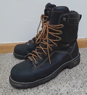 trucker boots steel toe